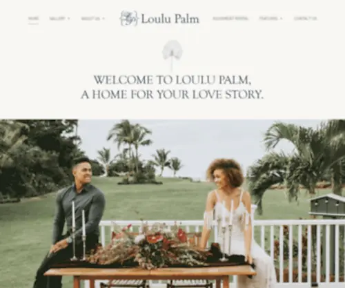 Loulupalm.com(Loulu Palm Retreats & Events) Screenshot