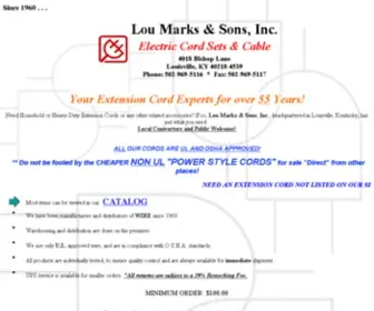 Loumarks.com(Lou Marks) Screenshot