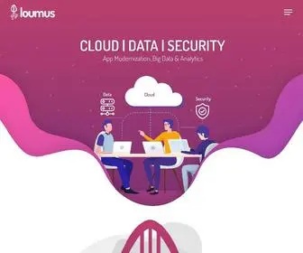 Loumus.com(Cloud Services) Screenshot