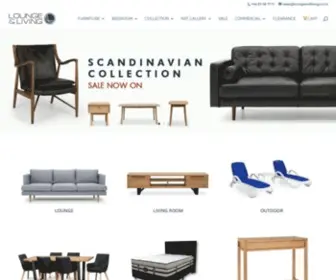 Loungeandliving.co.nz(Lounge & Living) Screenshot