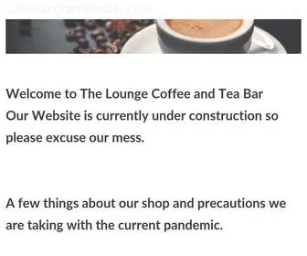 Loungecoffeebar.com(Just another WordPress site) Screenshot