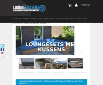 Loungekussens.net(Loungekussens voor binnen en buiten) Screenshot