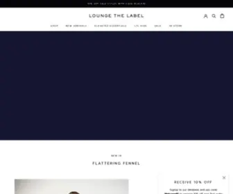 Loungethelabel.com.au(Lounge the Label) Screenshot