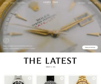 Loupethis.com(Watches in Focus) Screenshot