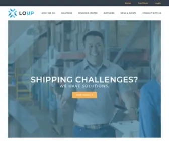 Louplogistics.com(Leading Transportation & Shipping Industry Solutions) Screenshot