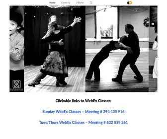 Lourdesdance.com(DiVa Ballroom Dance Studio) Screenshot