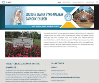 Lourdesmatha.org(Lourdesmatha) Screenshot