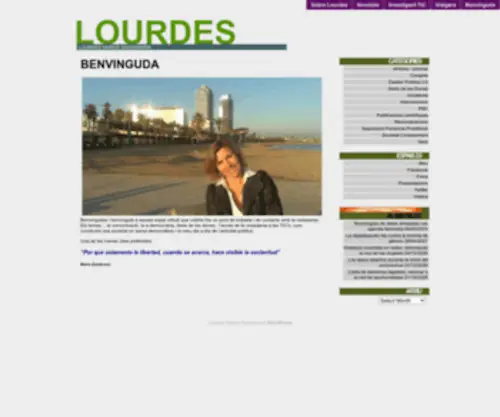 Lourdesmunozsantamaria.cat(Lourdes) Screenshot