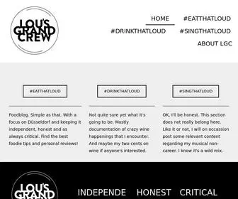 Lousgrandcrew.com(Lou's Grand Crew) Screenshot
