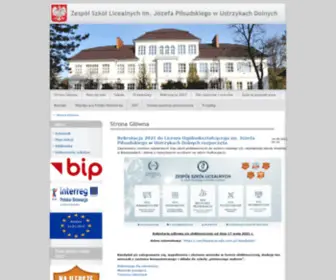 Loustrzyki.edu.pl(Zespół Szkół Licealnych im) Screenshot