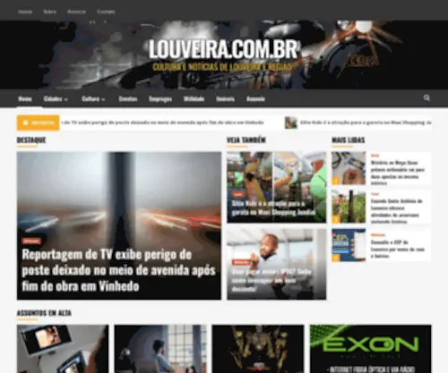 Louveira.com.br(MANUTENCAO) Screenshot
