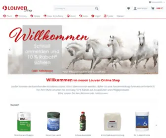 Louven-Shop.de(Futtermittel Louven) Screenshot