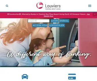 Louviers.com(Louviers Federal Credit Union) Screenshot