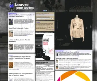 Louvrepourtous.fr(Louvre pour tous) Screenshot