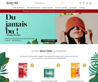 Lov-Organic.com(Kusmi Tea) Screenshot