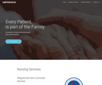 Lovablefamilyhomecare.com(Lovable Family Home Care) Screenshot