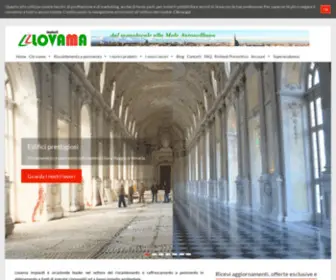 Lovama.it(Azienda leader in Italia nel riscaldamento e raffrescamento a pavimento) Screenshot