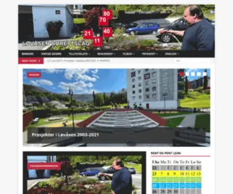 Lovasen.no(Løvåsen) Screenshot