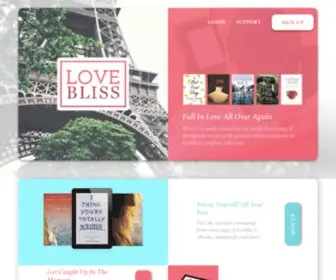 LovBliss.com(Get Caught Up In The Moment & Open Your Heart to Our Library) Screenshot