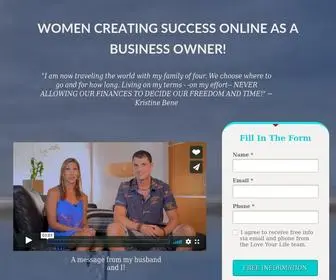 Love-Yourlife.com(Online Business) Screenshot