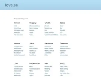 Love.se(Hosted by one.com) Screenshot