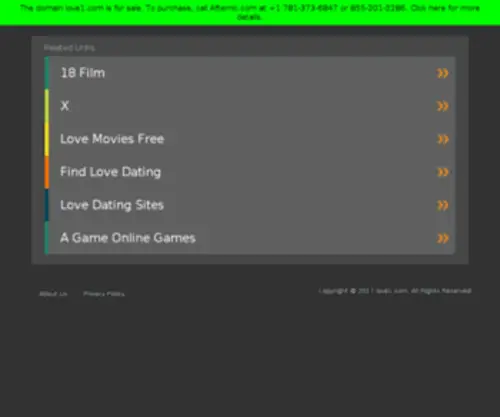 Love1.com(Online dating) Screenshot