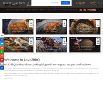 Love2BBQ.co.uk(A UK BBQ blog dedicated to all things BBQ) Screenshot