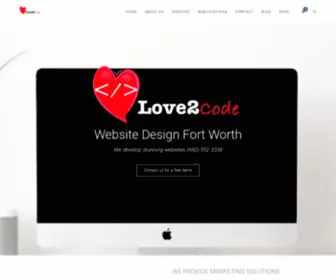 Love2Code.us(Website design Fort Worth) Screenshot