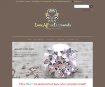 Loveaffairdiamonds.com(Loveaffairdiamonds) Screenshot