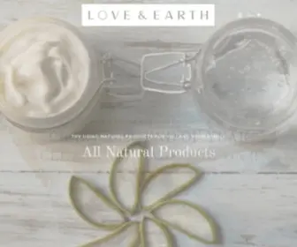 Loveandearth.co.nz(Love & Earth) Screenshot