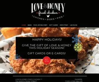 Loveandhoneyfriedchicken.com(Love & Honey Fried Chicken) Screenshot