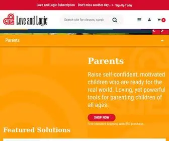 Loveandlogic.com(Love and Logic Institute) Screenshot