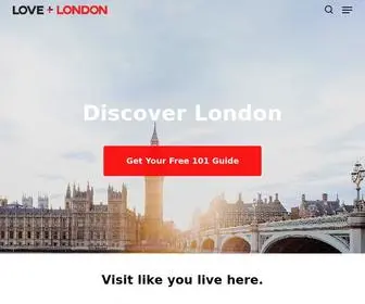 Loveandlondon.com(Love and London) Screenshot