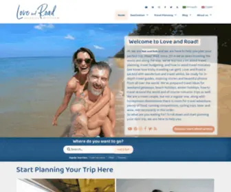 Loveandroad.com(Travel Blog) Screenshot