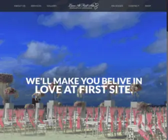 Loveatfirstsiteweddings.com(Love At First Site Destination Weddings) Screenshot