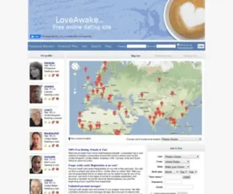 Loveawake.com(Free Online Dating Site) Screenshot