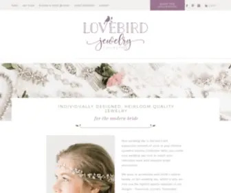 Lovebirdjewelrycollective.com(Heirloom Quality Bridal Jewelry) Screenshot