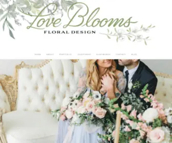 Lovebloomsfloraldesign.com(Love Blooms Floral Design) Screenshot