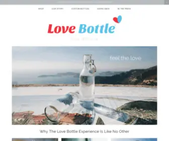 Lovebottle.net(Love bottle) Screenshot