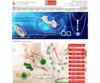 Lovebrightjewelry.com(Jewelry Stores of Custom Diamond) Screenshot