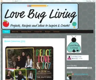 Lovebugliving.com(Love Bug Living) Screenshot