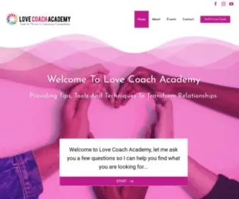 Lovecoachacademy.com(Find A love Coach) Screenshot