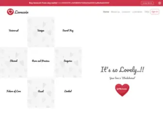 Lovecoin.uk(Your Love is Blockchained) Screenshot