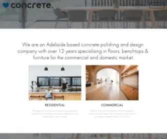 Loveconcrete.com.au(LOVE Concrete) Screenshot