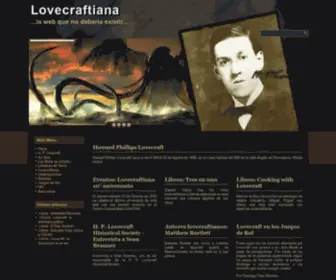 Lovecraftiana.com.ar(Lovecraftiana) Screenshot