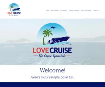 Lovecruise.co.uk(Love Cruise) Screenshot