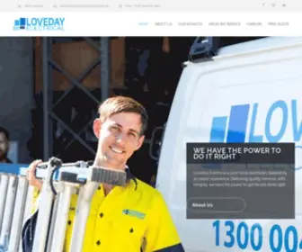 Lovedayelectrical.com.au(Loveday Electrical) Screenshot