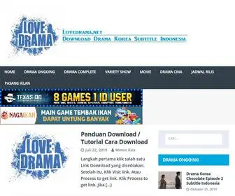 Lovedrama.net(Download drama korea dan variety show korea subtitle indonesia) Screenshot