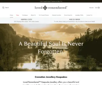 Lovedremembered.com(Loved Remembered) Screenshot