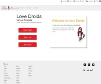 Lovedroids.com(Love Droids) Screenshot